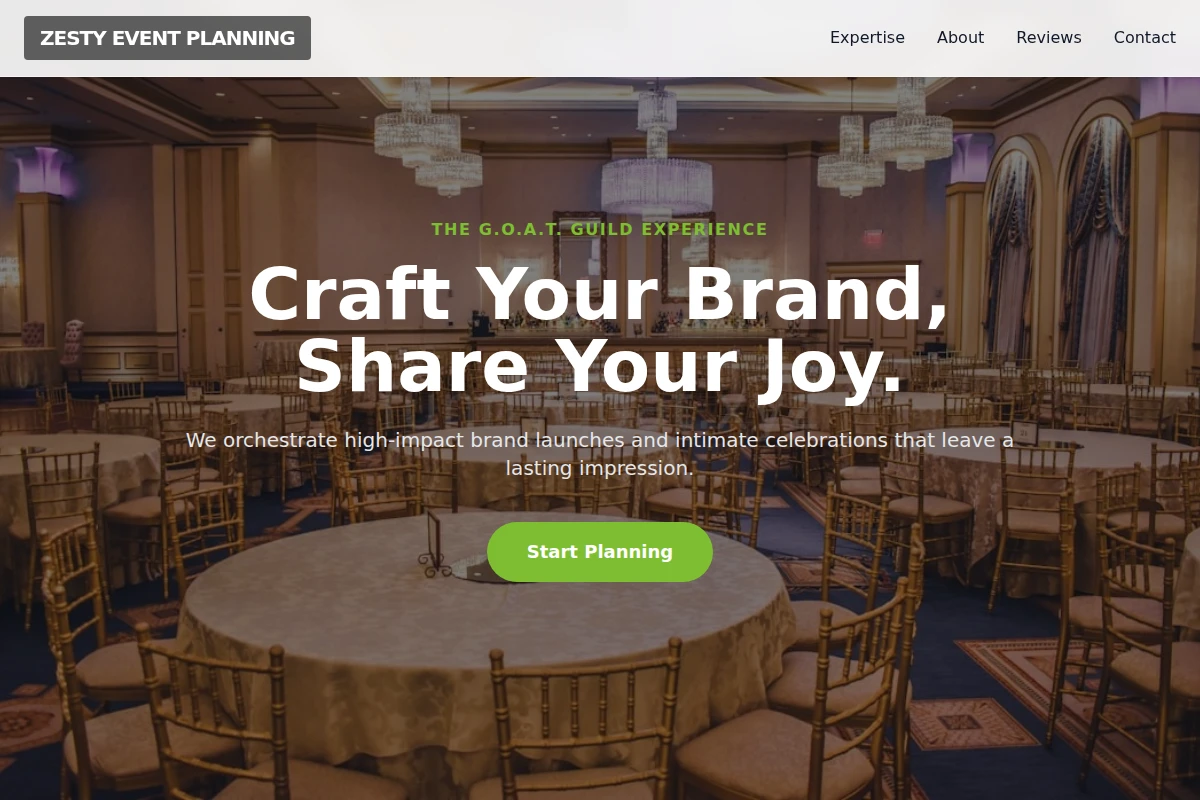 Zesty Event Planning