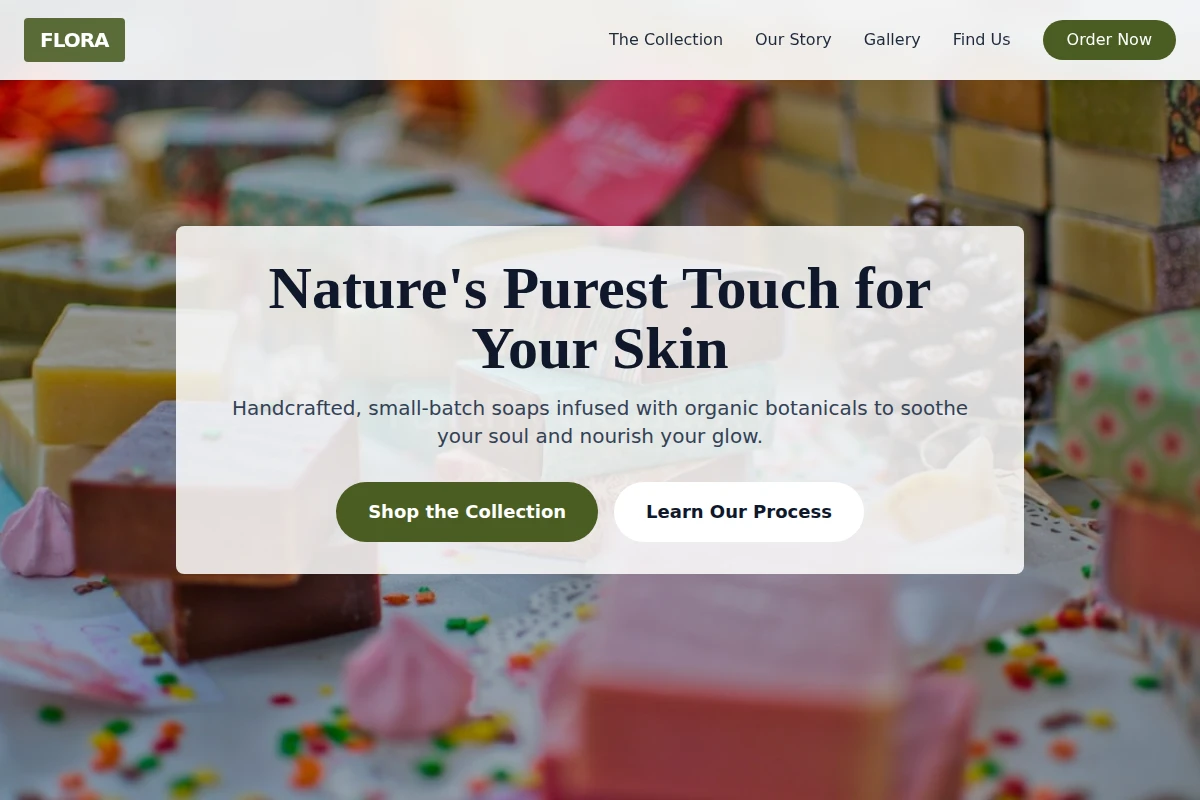 Flora Handmade Soap