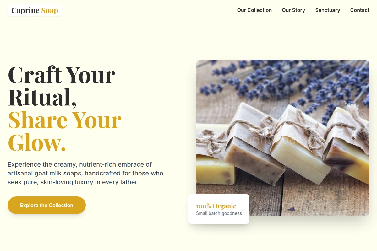Caprine Handmade Soap